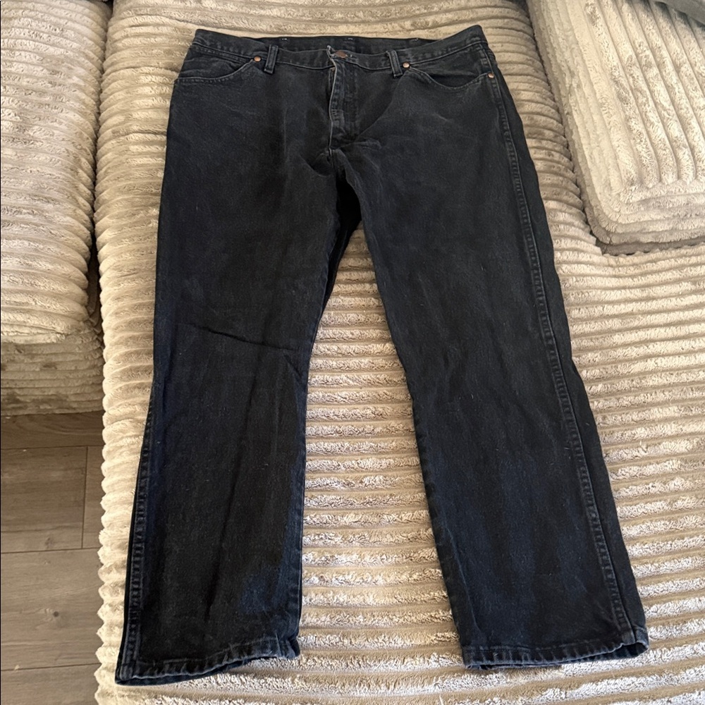 Wrangler Men's Dark Denim Jeans